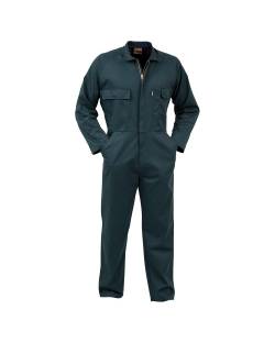 Bison  P/C Zip Front Overall | Spruce 7